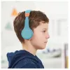 Hama Teens Guard II Zestaw słuchawkowy Bezprzewodowy Nagłowny Rozmowy/Muzyka USB Type-C Bluetooth Niebieski, Pomarańczowy
