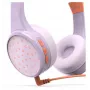 Hama Teens Guard II Zestaw słuchawkowy Bezprzewodowy Nagłowny Rozmowy/Muzyka USB Type-C Bluetooth Pomarańczowy, Fioletowy