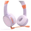 Hama Teens Guard II Zestaw słuchawkowy Bezprzewodowy Nagłowny Rozmowy/Muzyka USB Type-C Bluetooth Pomarańczowy, Fioletowy