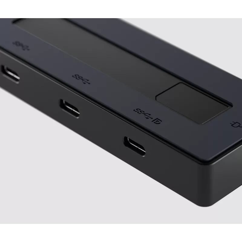 HP 4K USB-C Multiport Hub, USB Type-C, USB Type-C, 10000 Mbit/s, 3840 x 2160, czarny, 65 W