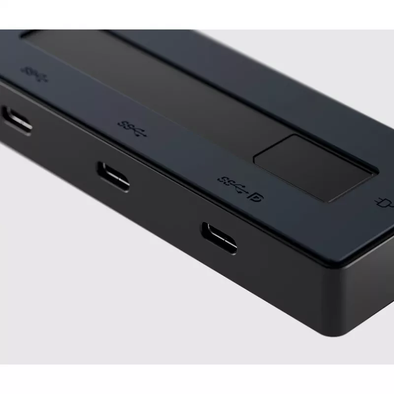 HP 4K USB-C Multiport Hub, USB Type-C, USB Type-C, 10000 Mbit/s, 3840 x 2160, czarny, 65 W
