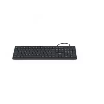 Hama CK-200 klawiatura Dom/Biuro USB QWERTZ niemiecka Czarna