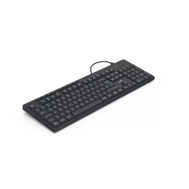 Hama CK-200 klawiatura Dom/Biuro USB QWERTZ niemiecka Czarna