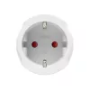 Hama 00223483 przejściówka wtyczki zasilania Typ G (UK) Typ F Biały