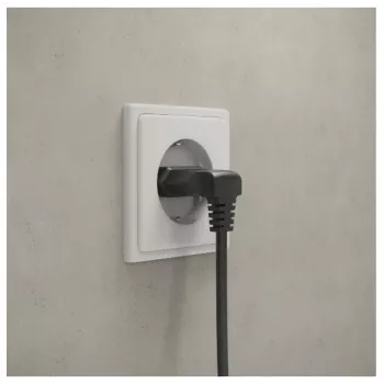 Hama 00223266 przedłużacz zasilający 3 m 1 gniazdo AC Wewnątrz Czarny