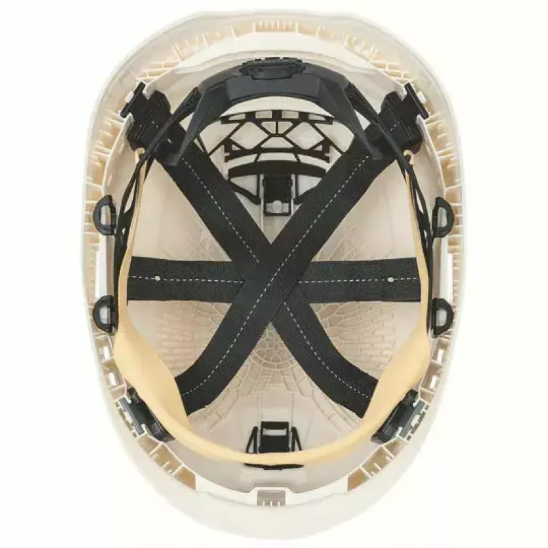 Kask ochronny Uvex 9731031 z polietylenu wysokiej gęstości (HDPE), biały, 51–65 cm