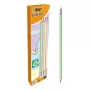 Zestaw ołówków TEKA BIC Evolution HB, sześciokątne ołówki drewniane, opakowanie 12 szt., różne kolory