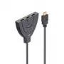 Hama 00205101 kabel HDMI 0.55 m HDMI Typ A (Standard) 3 x HDMI Typ A (Standard) Czarny