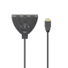 Hama 00205101 kabel HDMI 0.55 m HDMI Typ A (Standard) 3 x HDMI Typ A (Standard) Czarny
