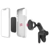 Hama 00201988 uchwyt Aktywny uchwyt Telefon komórkowy/Smartfon Czarny, Srebrny