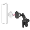 Hama 00201988 uchwyt Aktywny uchwyt Telefon komórkowy/Smartfon Czarny, Srebrny