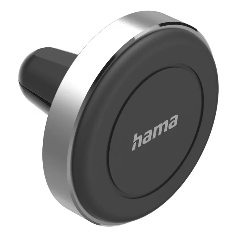 Hama Magnet Uchwyt pasywny Telefon komórkowy/Smartfon Czarny, Srebrny