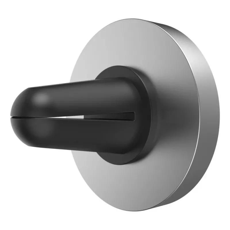 Hama Magnet Uchwyt pasywny Telefon komórkowy/Smartfon Czarny, Srebrny
