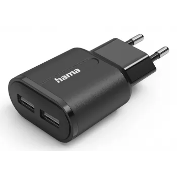 Hama 00201971 ładowarka do urządzeń mobilnych Smartfon Czarny AC Wewnętrzna