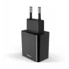 Hama 00201959 ładowarka do urządzeń mobilnych Zestaw słuchawkowy, Powerbank, Smartfon, Tablet Czarny AC Szybkie ładowanie Wewnętrzna
