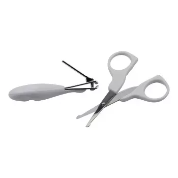Nożyczki/obcinacz do paznokci Olympia BS 869 biały — kompaktowe narzędzie do manicure, opakowanie 119×17×209 mm
