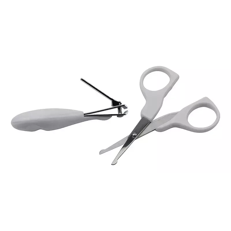 Nożyczki/obcinacz do paznokci Olympia BS 869 biały — kompaktowe narzędzie do manicure, opakowanie 119×17×209 mm