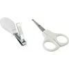 Nożyczki/obcinacz do paznokci Olympia BS 869 biały — kompaktowe narzędzie do manicure, opakowanie 119×17×209 mm