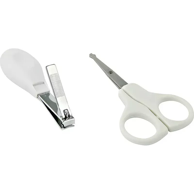 Nożyczki/obcinacz do paznokci Olympia BS 869 biały — kompaktowe narzędzie do manicure, opakowanie 119×17×209 mm