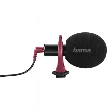 Mikrofon do telefonu komórkowego Hama RMN Uni Czarny - czułość -32 dB, pasmo przenoszenia 20-20000 Hz