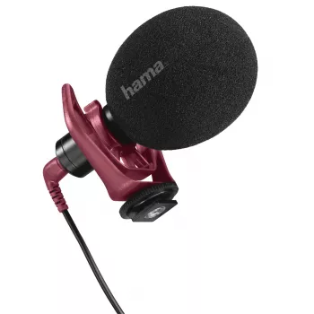 Mikrofon do telefonu komórkowego Hama RMN Uni Czarny - czułość -32 dB, pasmo przenoszenia 20-20000 Hz