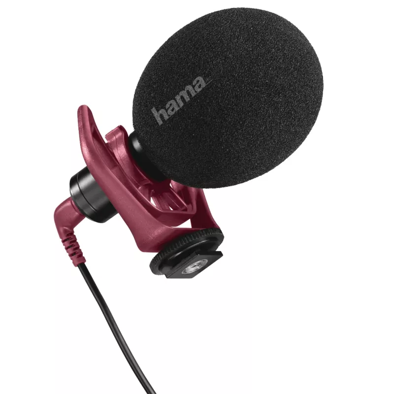 Mikrofon do telefonu komórkowego Hama RMN Uni Czarny - czułość -32 dB, pasmo przenoszenia 20-20000 Hz