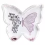 Hama Butterfly Pojedyncza ramka na zdjęcia Różowy, Przezroczysty