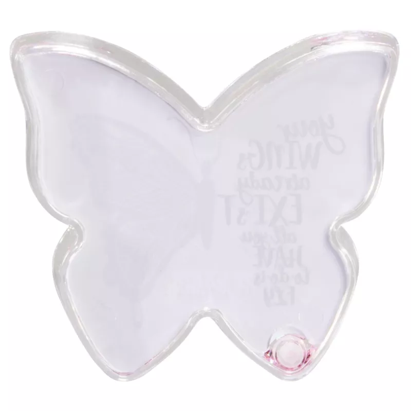 Hama Butterfly Pojedyncza ramka na zdjęcia Różowy, Przezroczysty