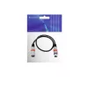 Kabel audio Omnitronic 30220401 0,5 m XLR 3-pin czarny