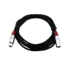 Kabel audio XLR 3-pin Omnitronic 3022050R 5m Czarny