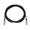 Kabel audio XLR 3-pin Omnitronic 3022052R 7.5 m Czarny