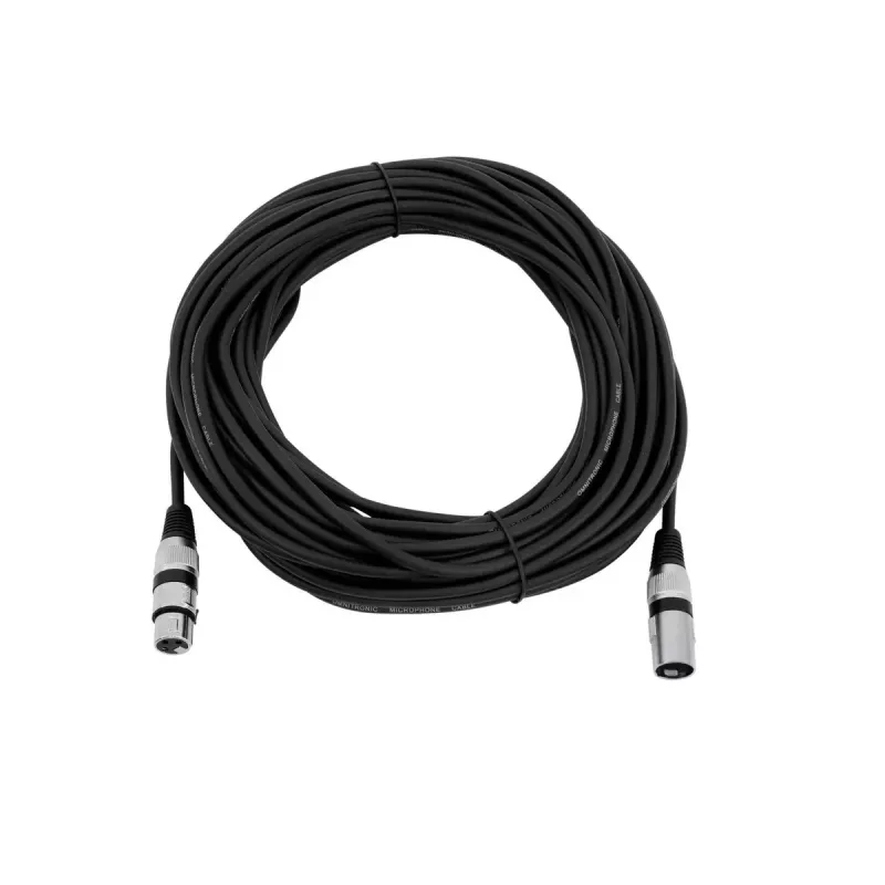 Kabel audio Omnitronic 3022058N 20 m XLR (3-pin) czarny