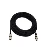 Przewód audio Omnitronic 30220590 25 m XLR 3-pin czarny