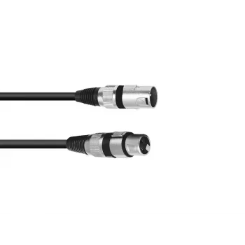 Przewód audio Omnitronic 30220590 25 m XLR 3-pin czarny