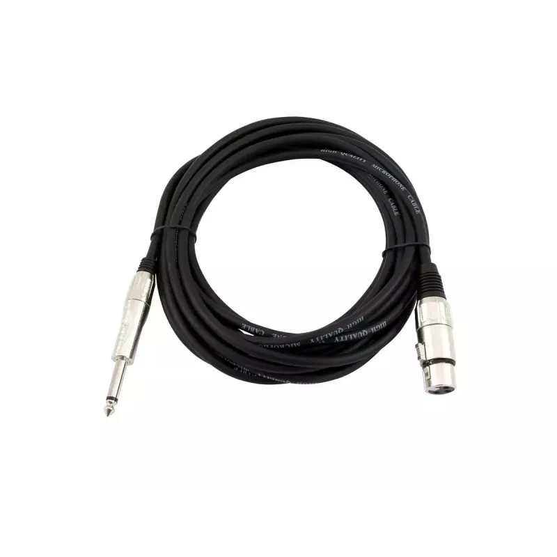 Kabel audio Omnitronic 30225170 5 m XLR 3-pin 6,35 mm czarny