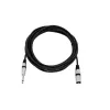 Kabel audio XLR 3-pin 6,35 mm Omnitronic 3022519C 5 m czarny