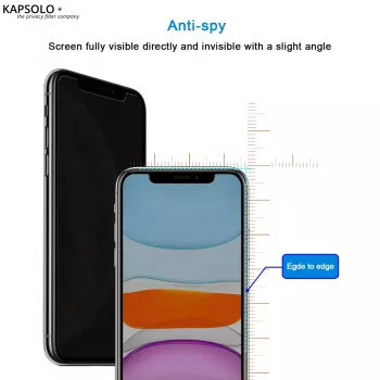 Privacy Tempered Glass KAPSOLO iPhone 12 mini