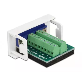 Moduł VGA żeński do listwy zaciskowej DeLOCK Easy 45 81346
