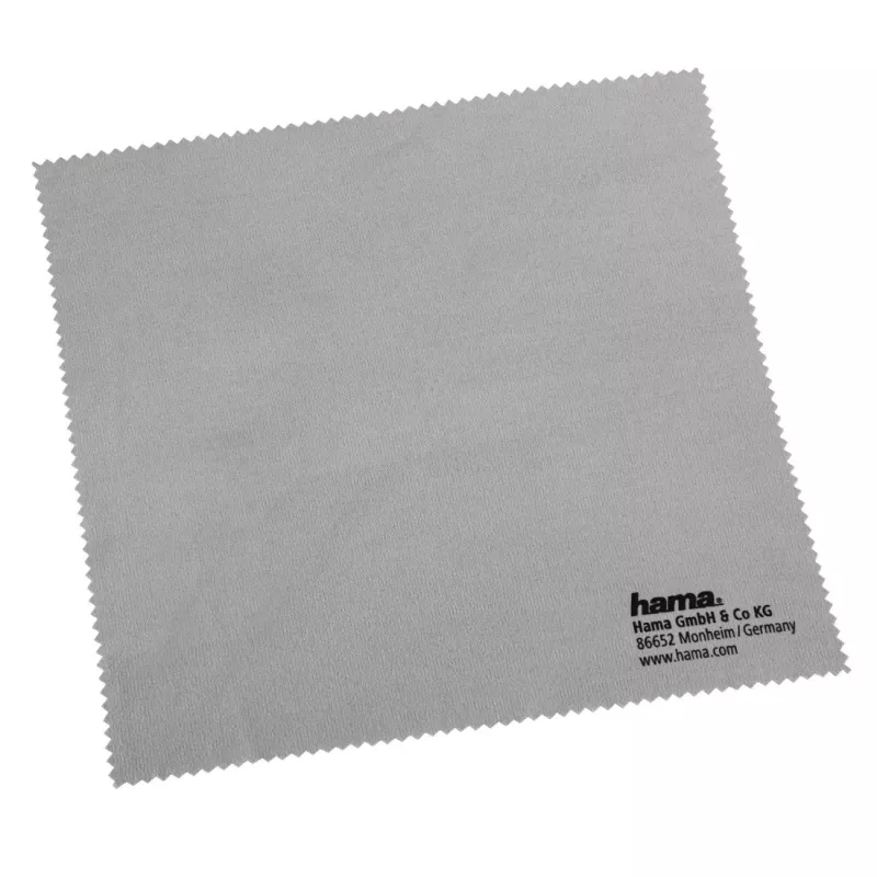 Hama Pro-Optik Mikrofibra, Papierowa Szara 1 szt.