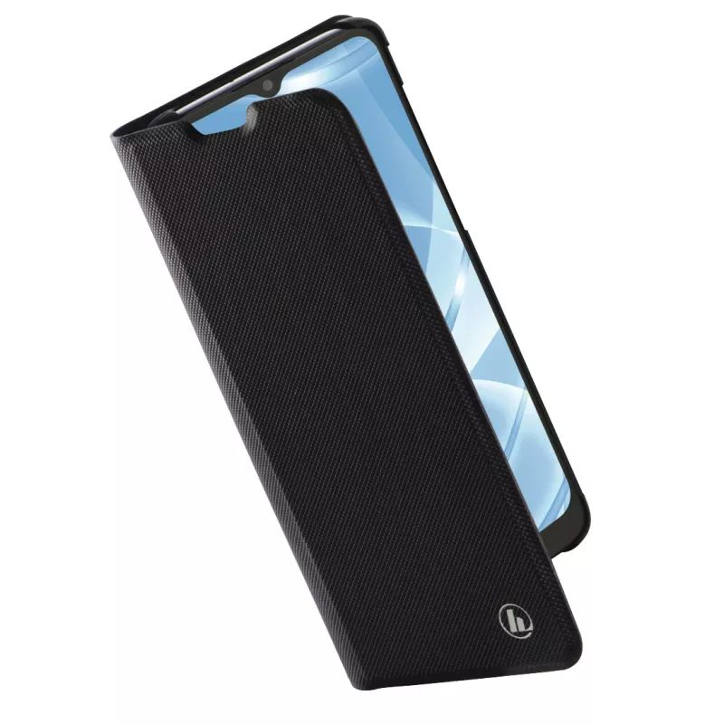 Hama cienki Pro etui na telefon 16.5 cm (6.5 cala) Folio Czarny
