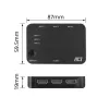 Przełącznik HDMI ACT 4K 3x1 Czarny 60Hz 1920x1080 3840x2160