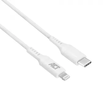 Kabel do ładowania/danych ACT USB 2.0 wtyk C – wtyk Lightning 1 metr, certyfikat MFI