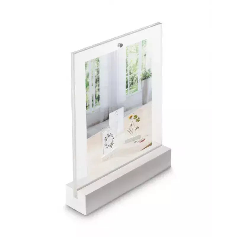 Pojedyncza ramka na zdjęcia Hama Classic 00057743 Transparent biały