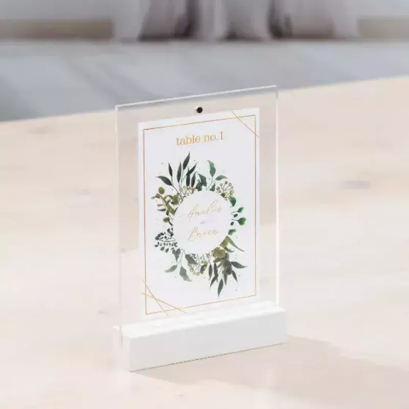 Pojedyncza ramka na zdjęcia Hama Classic 00057743 Transparent biały