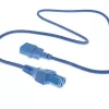 ACT Powercord C14 - C15 niebieski 1,2 m IEC C14 250V 10A