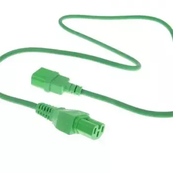 Kabel zasilający ACT AK5306 1,2 m IEC C14 na IEC C15 250 V 10 A