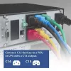 ACT Powercord C14 - C15 zielony 2 m kabel H05RN-F 250V 10A