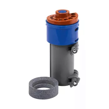 Przystawka szlifierska kwb Przystawka do szlifowania wierteł Metalowa Niebieska Szara Czerwona 192 mm