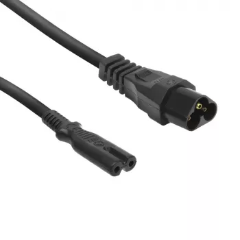 ACT Powercord C6 - C7 czarny 0,2 m