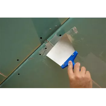 Szpachelka taśmowa KWB 029200 Niebieska rękojeść z tworzywa sztucznego Szerokość ostrza 15 cm
